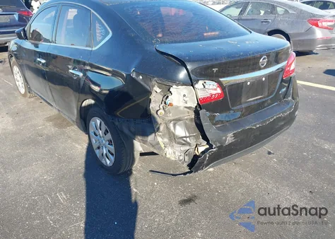 2015 Nissan Sentra Sv from USA, damaged, VIN 3N1AB7AP6FL695554